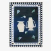 &Tradition Plaider>Momento Throw Midnight Blue