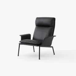 &Tradition Stue|Stole>Muno LN17 Black Noble Leather Black Legs