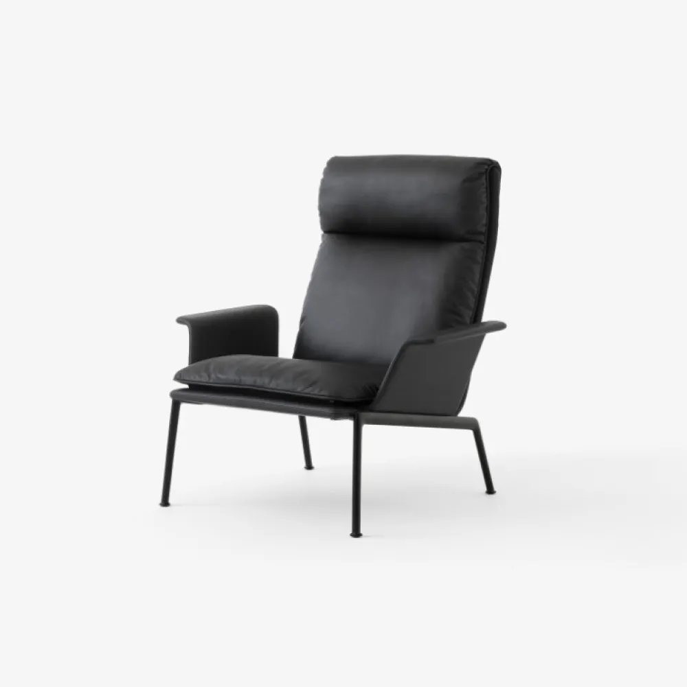 &Tradition Stue|Stole>Muno LN17 Black Noble Leather Black Legs