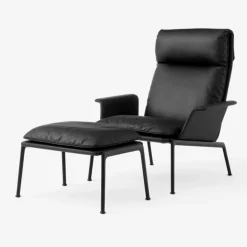 &Tradition Stue|Stole>Muno LN17 Black Noble Leather Black Legs