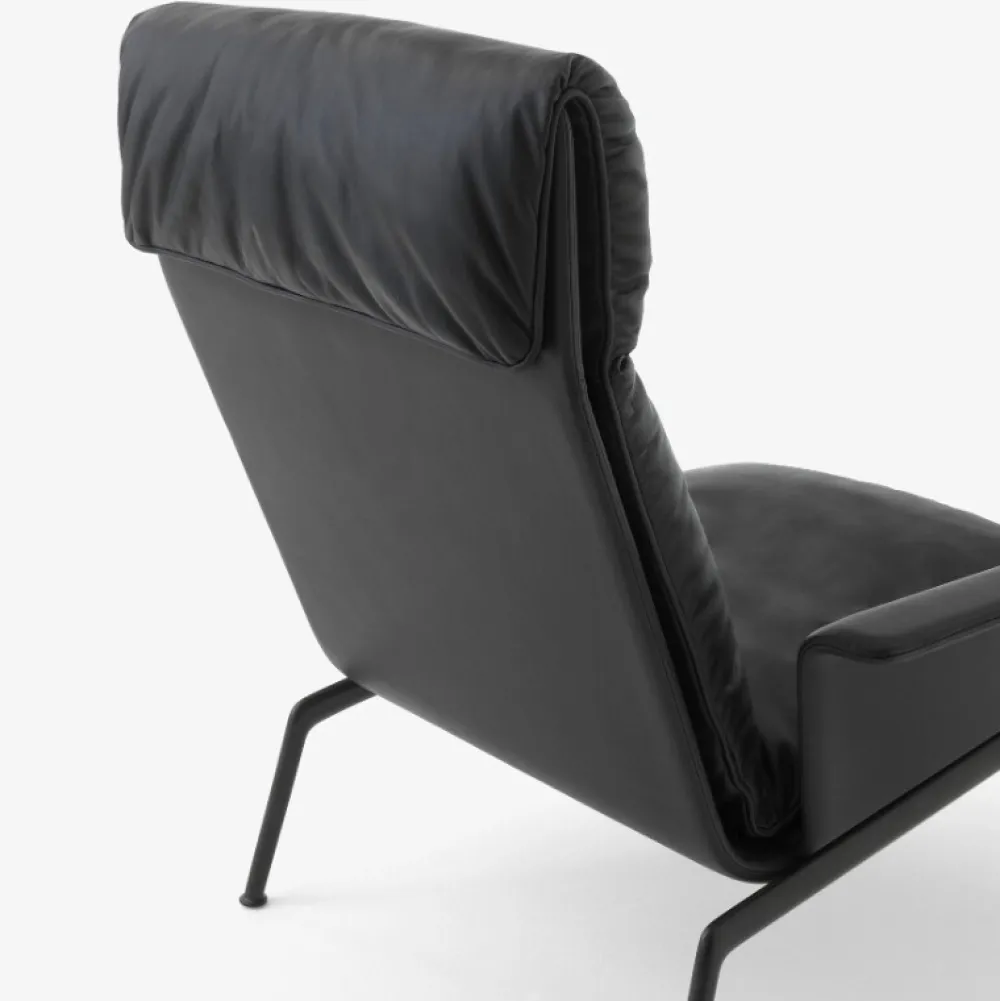 &Tradition Stue|Stole>Muno LN17 Black Noble Leather Black Legs