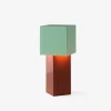 Børn &Tradition Kontor|Belysning>Pivot ATD7 Bordlampe Rusty/Mint