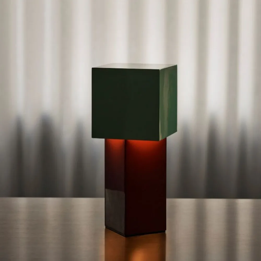 Børn &Tradition Kontor|Belysning>Pivot ATD7 Bordlampe Rusty/Mint