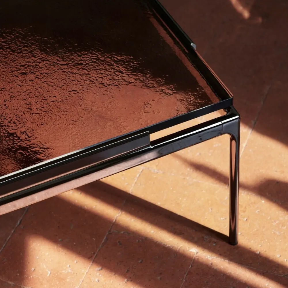 &Tradition Stue|Borde>Sett LN13 Smoked Cast Glass