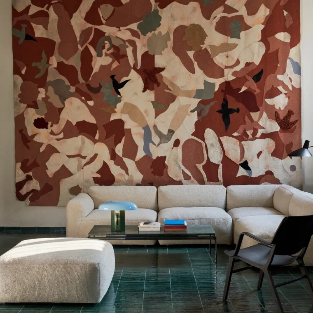 &Tradition Stue|Borde>Sett LN12 Verde Guatemala Marble