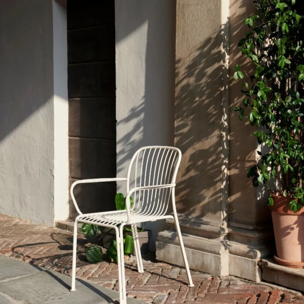 &Tradition Stole|Havemøbler>Thorvald SC95 Armstol Ivory