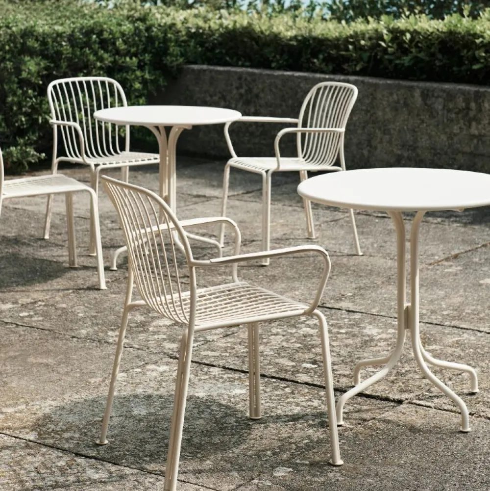 &Tradition Stole|Havemøbler>Thorvald SC95 Armstol Ivory