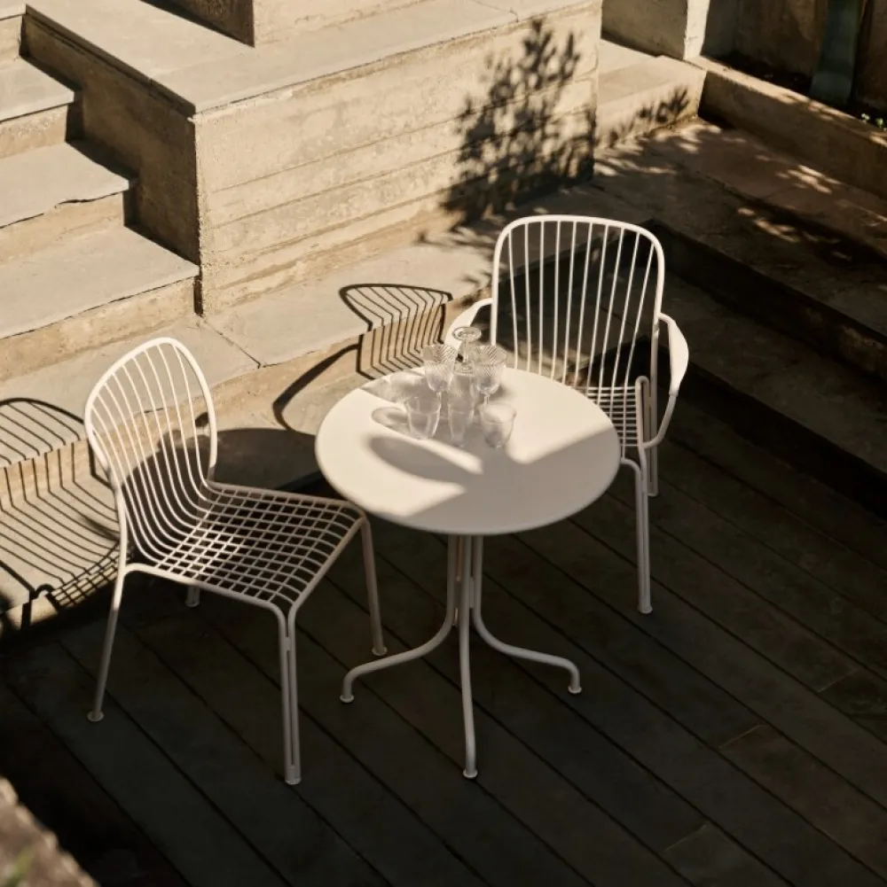 &Tradition Stole|Havemøbler>Thorvald SC95 Armstol Ivory