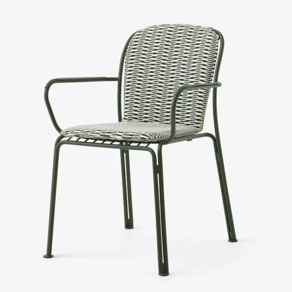&Tradition Stole|Havemøbler>Thorvald SC95 Armstol Bronze Green