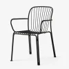 &Tradition Stole|Havemøbler>Thorvald SC95 Armstol Warm Black