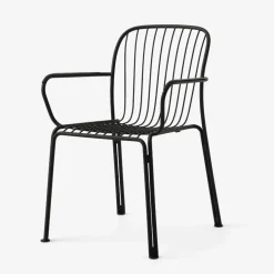 &Tradition Stole|Havemøbler>Thorvald SC95 Armstol Warm Black