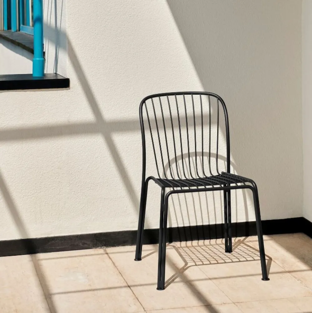 &Tradition Stole|Havemøbler>Thorvald SC94 Havestol Warm Black