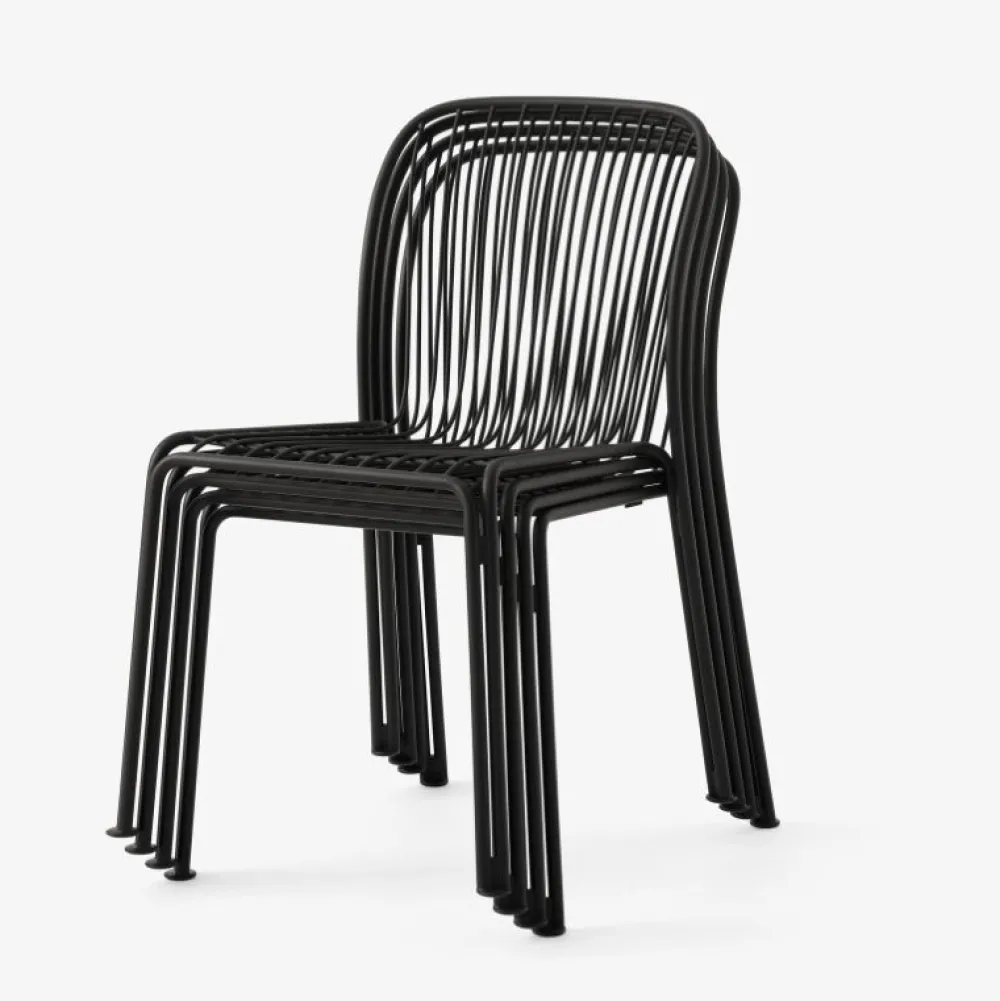 &Tradition Stole|Havemøbler>Thorvald SC94 Havestol Warm Black
