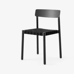&Tradition Stue|Stole>TK1 Betty Chair Black Oak Black Webbing