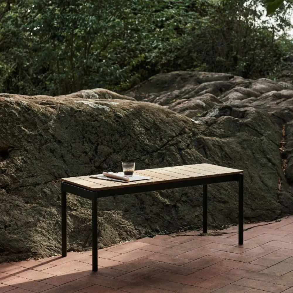 &Tradition Havemøbler>Ville AV27 Bænk Bronze Green