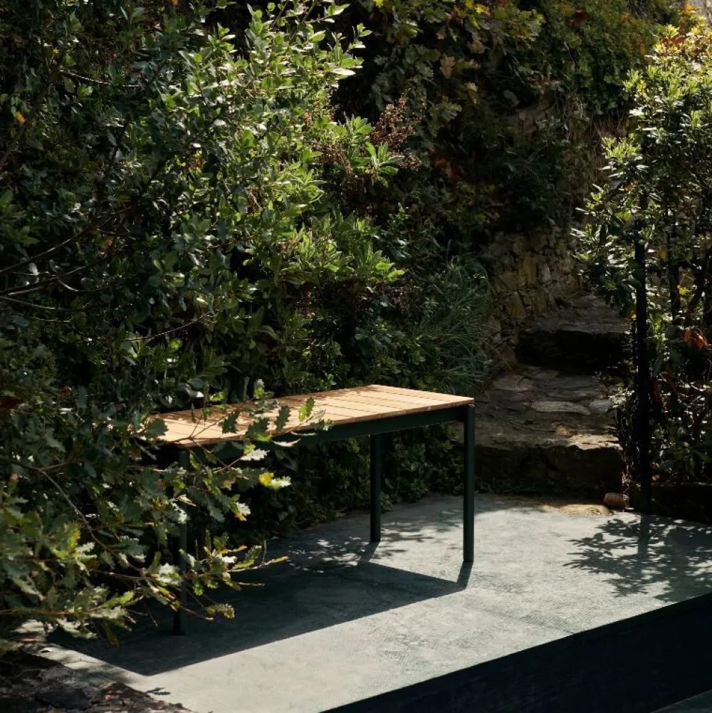 &Tradition Havemøbler>Ville AV27 Bænk Bronze Green