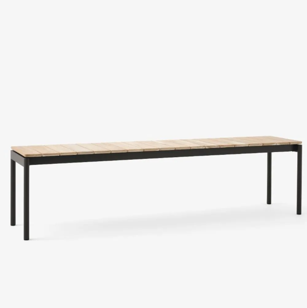 &Tradition Havemøbler>Ville AV28 Bænk Warm Black