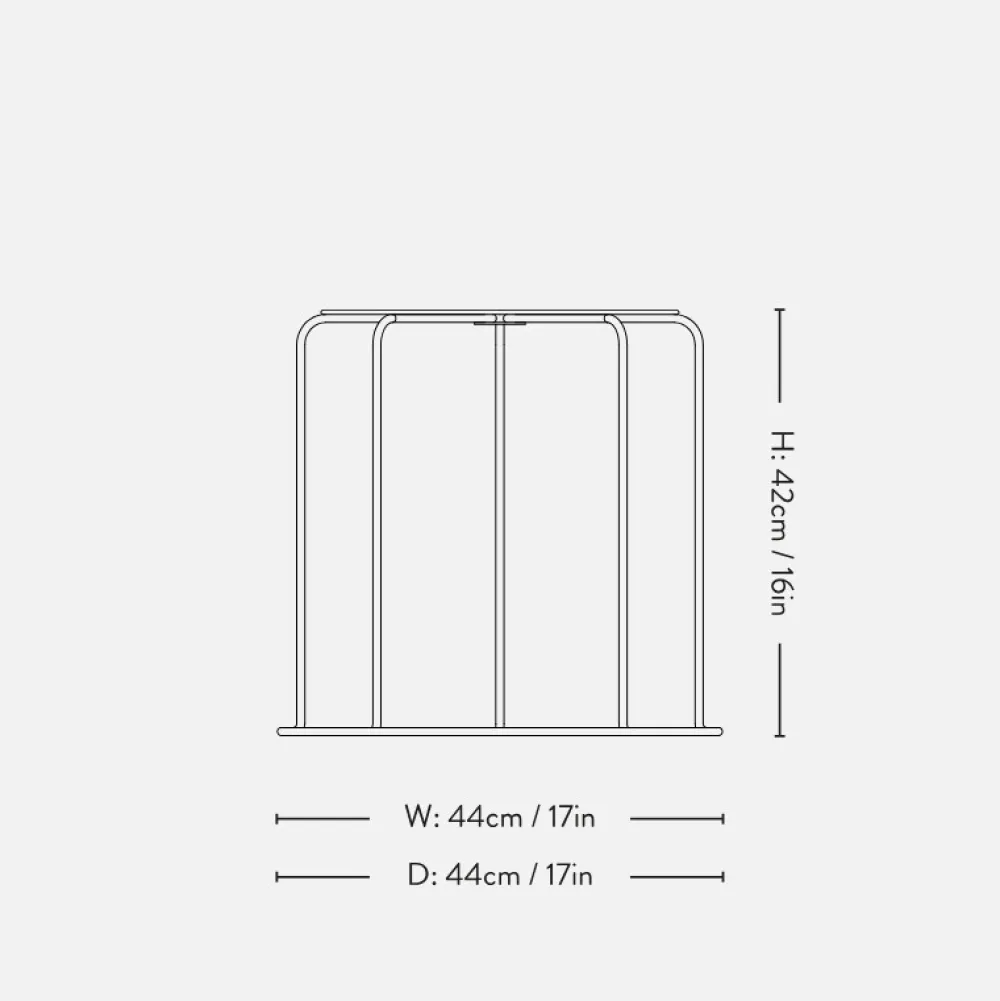 &Tradition Stue|Entré>VP11 Wire Stool