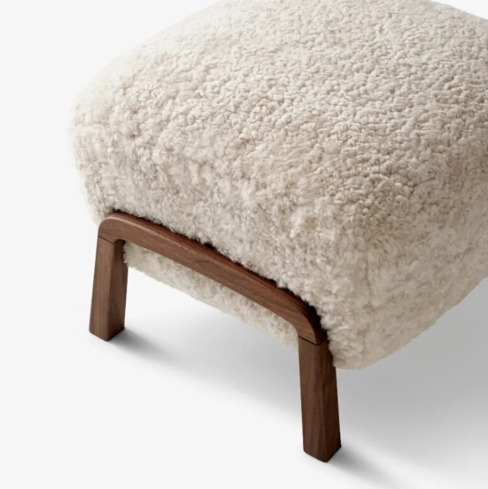 &Tradition Stue|Stole>Wulff ATD2 & ATD3 Moonlight Sheepskin Oiled Walnut
