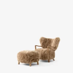 &Tradition Stue|Stole>Wulff ATD2 & ATD3 Honey Sheepskin Oiled Oak