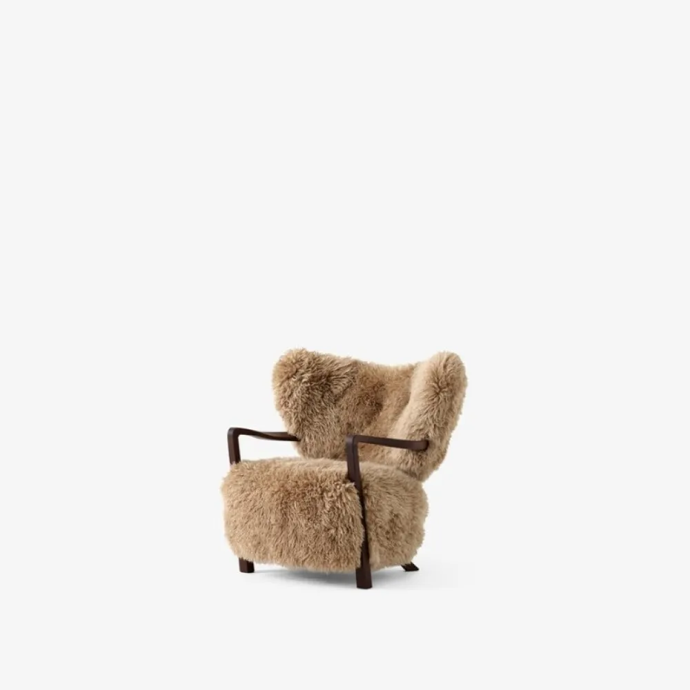&Tradition Stue|Stole>Wulff ATD2 & ATD3 Honey Sheepskin Oiled Walnut