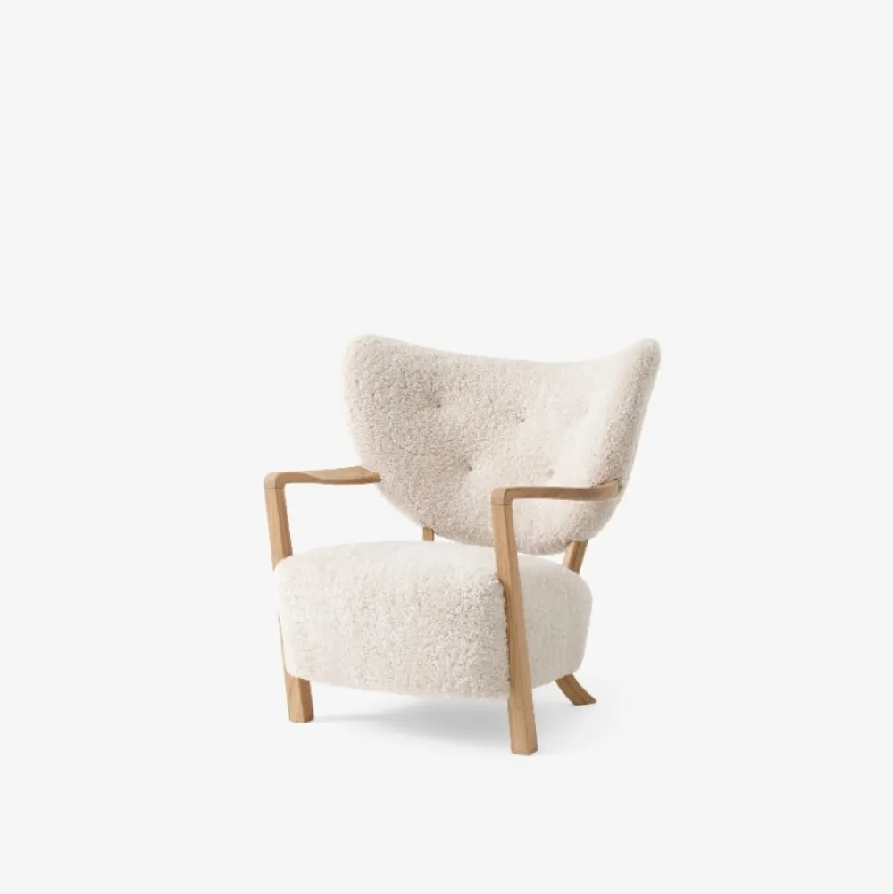 &Tradition Stue|Stole>Wulff ATD2 & ATD3 Moonlight Sheepskin Oiled Oak