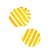 Val Pottery Køkken|Keramik & Porcelæn>Crew Coasters Yellow Stripes
