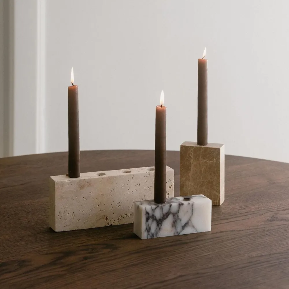 Wabi Sabi Nordic Andet Boligtilbehør|Lysestager>Epode Lysestage (1) Terra