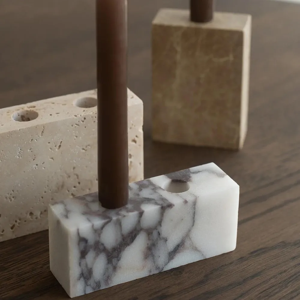 Wabi Sabi Nordic Andet Boligtilbehør|Lysestager>Epode Lysestage (1) Terra