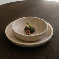 Wabi Sabi Nordic Andet Boligtilbehør>Hyben Skål Travertin Medium