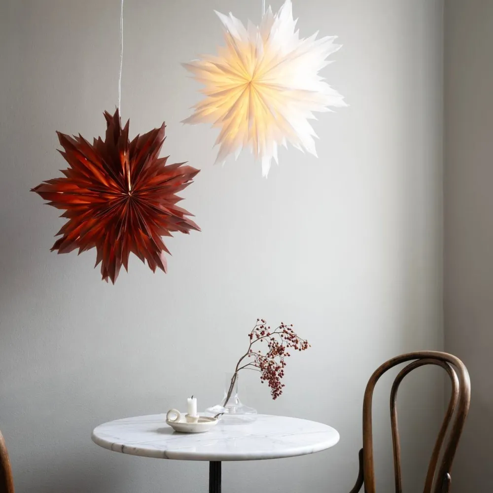 Watt & Veke Julepynt>Oslo 44 Red Ochre