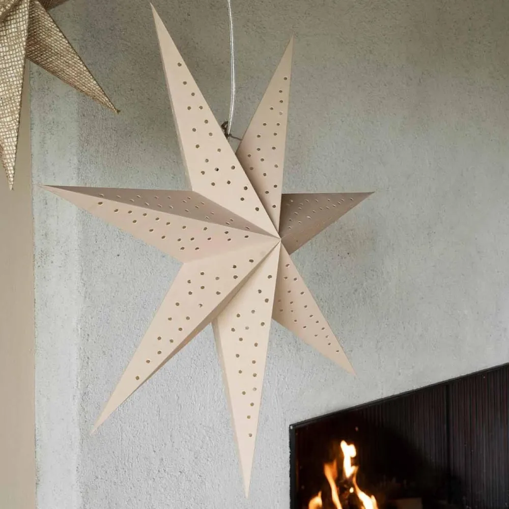 Watt & Veke Julepynt>Stella 60 Beige
