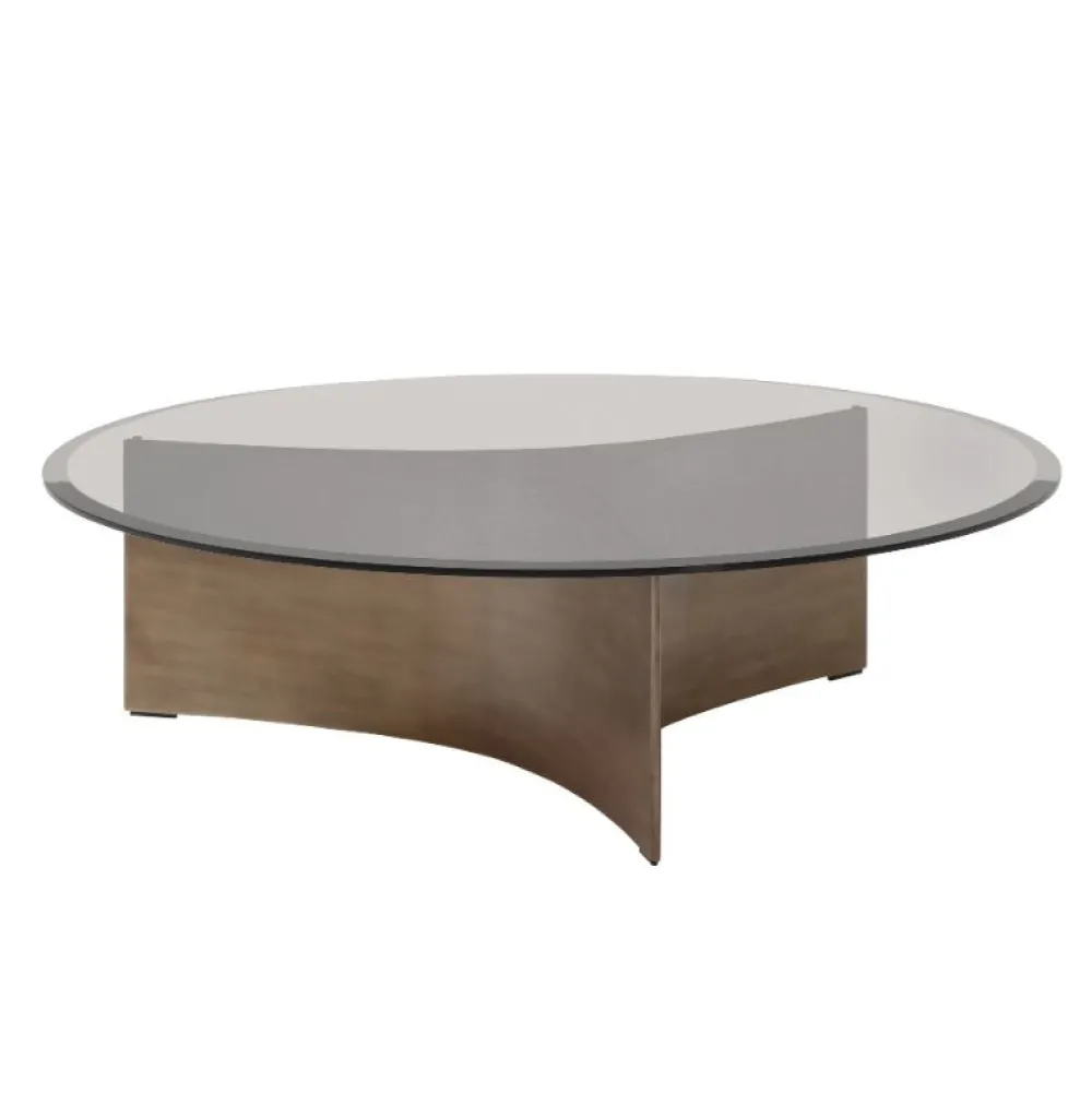 Wendelbo Borde|Stue>Arc Sofabord Stor Bronze