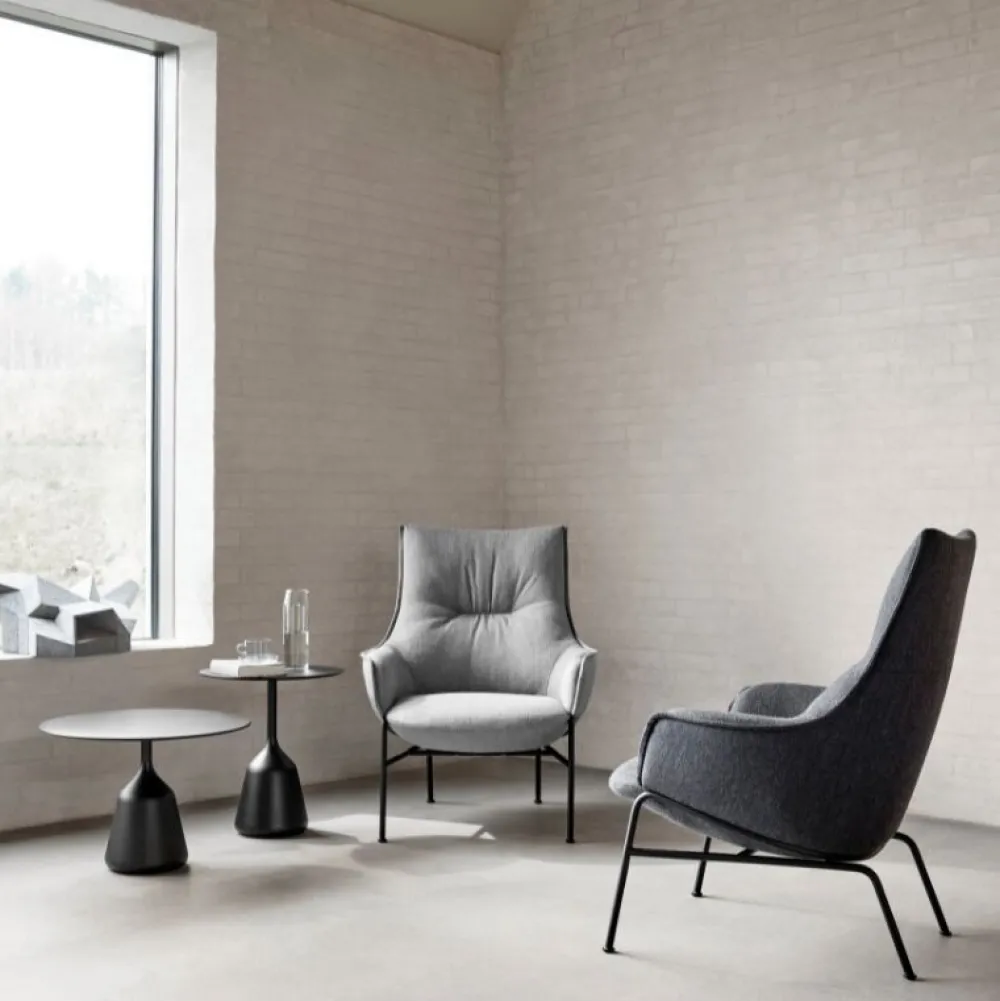 Wendelbo Stue>Coin Low Sidebord Sort Laminat
