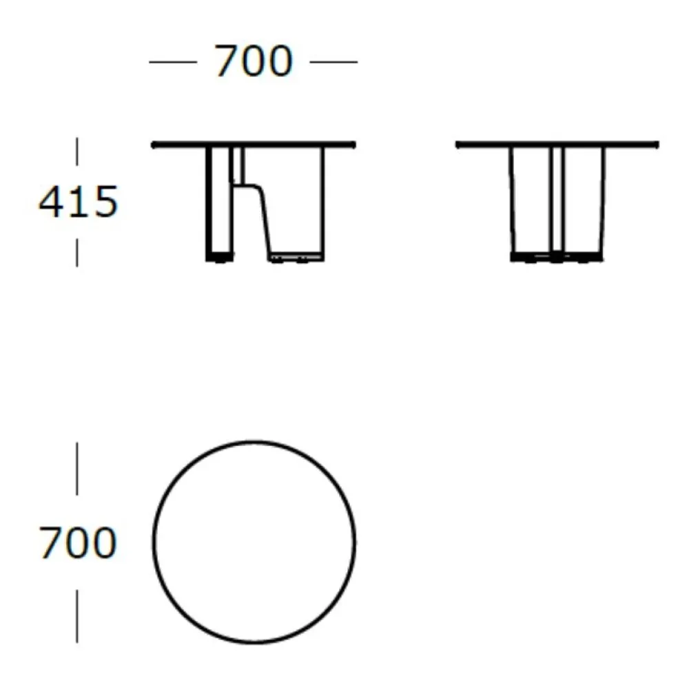 Wendelbo Borde|Stue>Glyph Sidebord