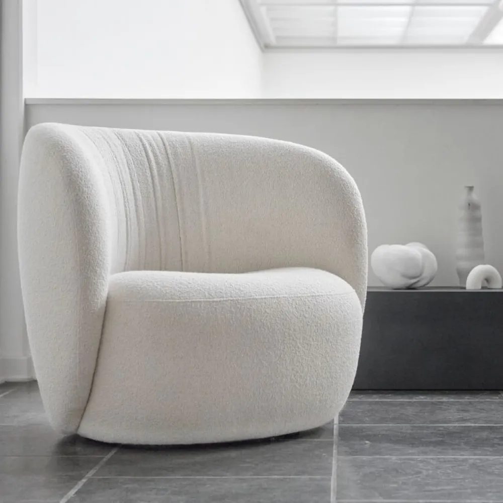 Wendelbo Stole|Stue>Ovata Loungestol Large Cuddle Col. 02