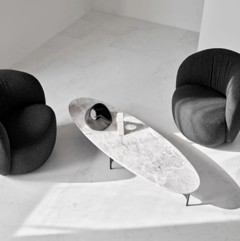 Wendelbo Stole|Stue>Ovata Loungestol Lille Cuddle Col. 08